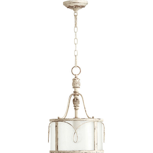 Salento 1 Light 11.5 inch Persian White Pendant Ceiling Light