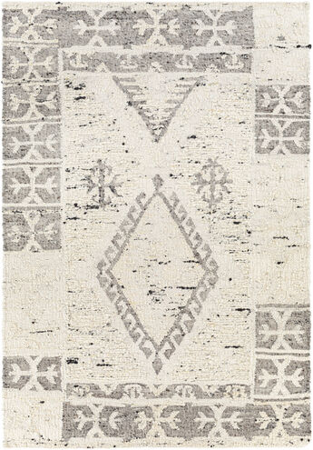 Bremen 120 X 96 inch Cream Rug in 8 x 10, Rectangle