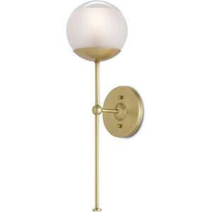 Montview 1 Light 6 inch Brushed Brass Wall Sconce Wall Light
