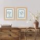 Petite & Sweet Blue and Green Framed Art, Propac