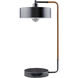 Valo 24 inch 100 watt Black Accent Table Lamp Portable Light