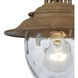 Searsport 1 Light 8 inch Brown Outdoor Pendant