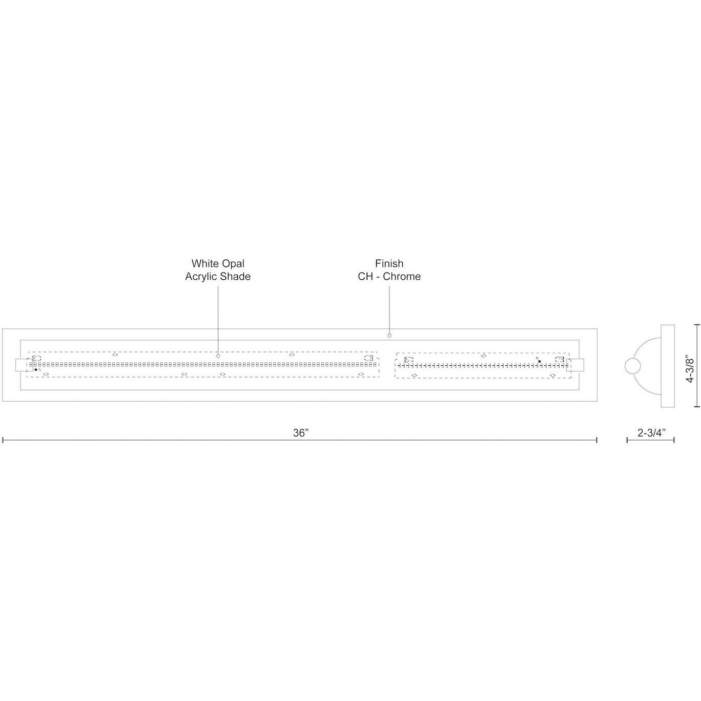 Charlotte Vanity Light Wall Light