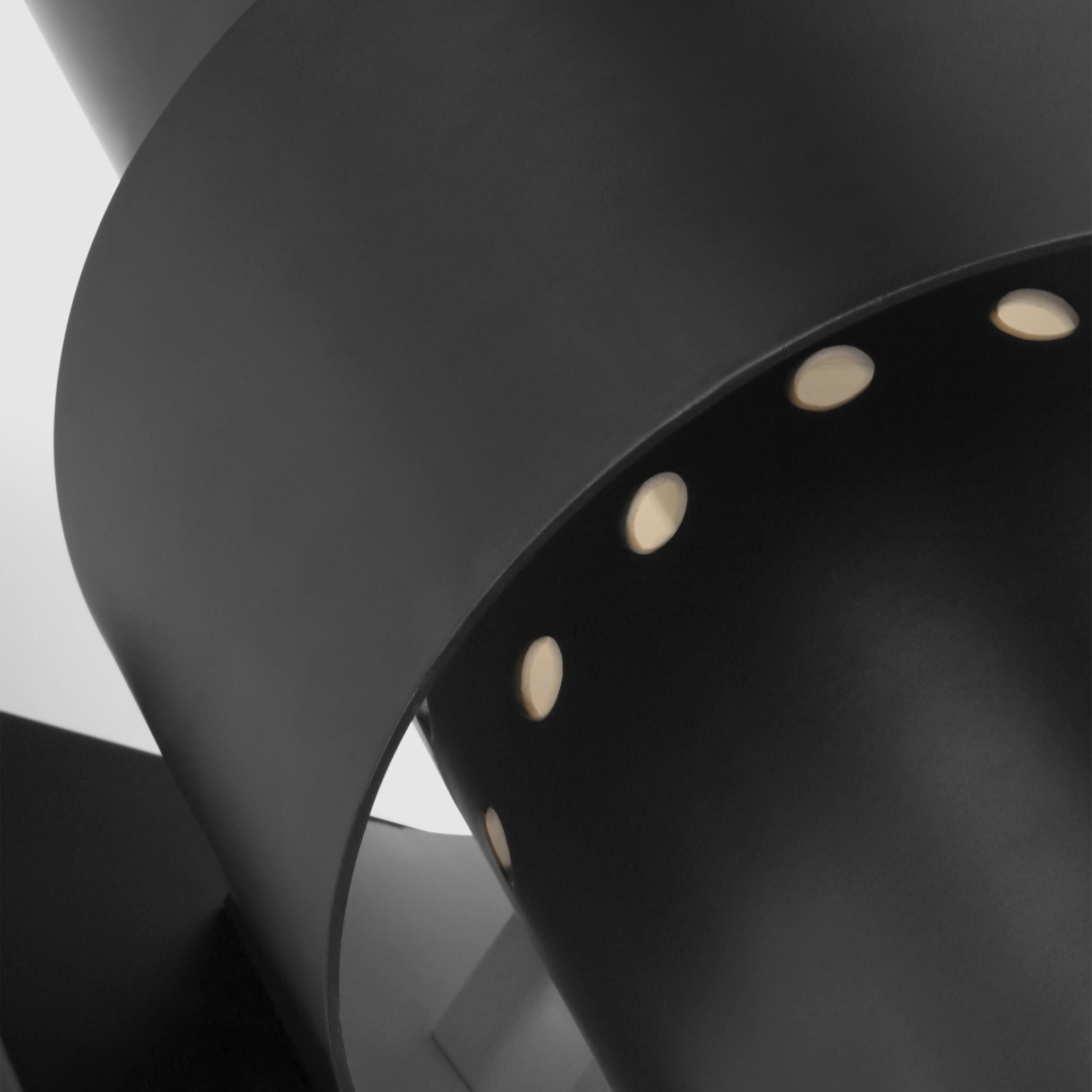 Julie Neill Chalmette LED 6 inch Aged Iron Layered Sconce Wall Light, Medium