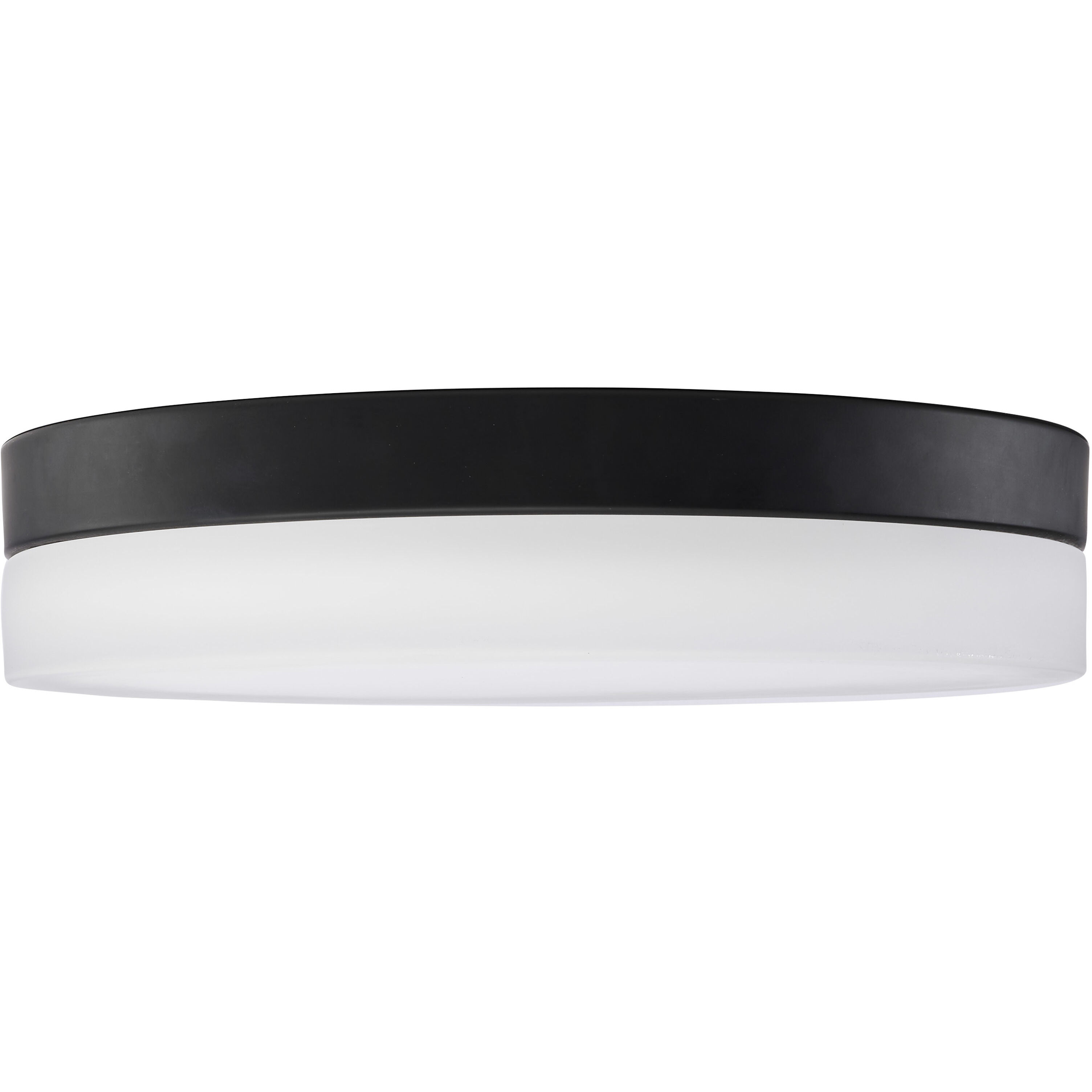 Pi LED 14 inch Black LED Flush Mount Ceiling Light