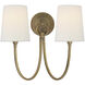 Thomas O'Brien Reed 2 Light 15.00 inch Wall Sconce