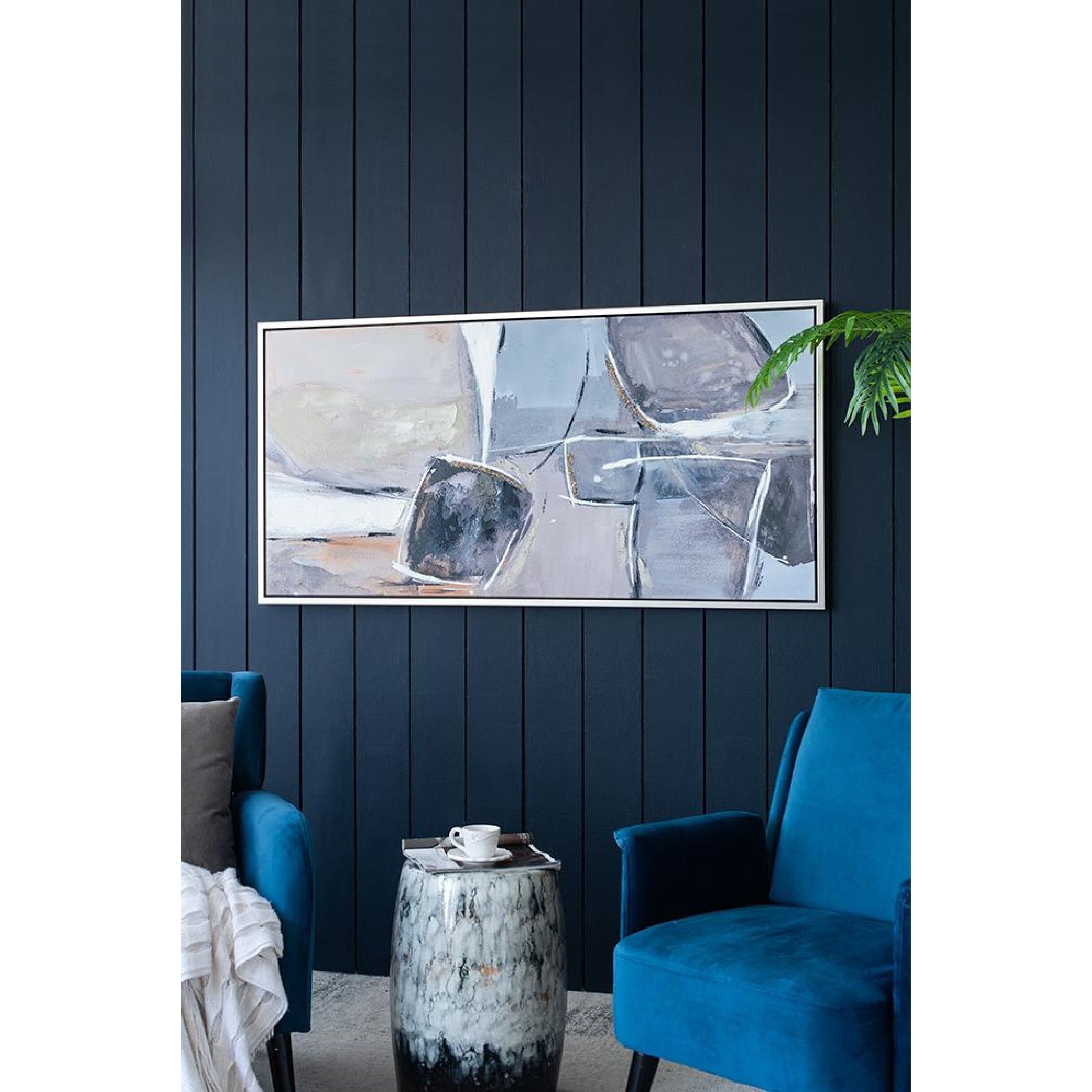 Ice Beige/Gray Wall Art