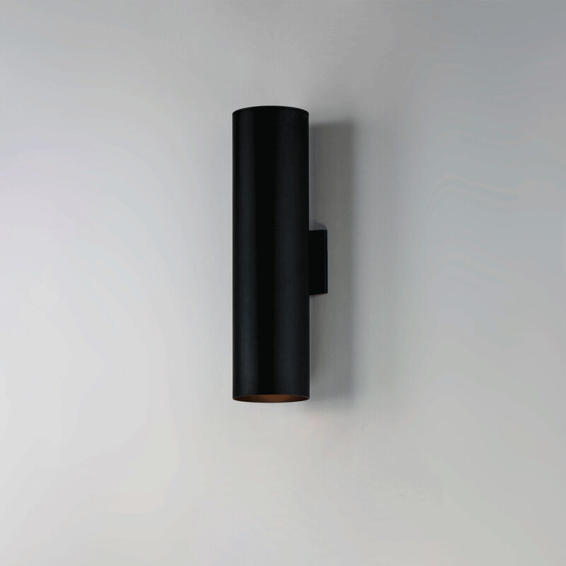 Outpost 2 Light 22 inch Black Outdoor Wall Mount