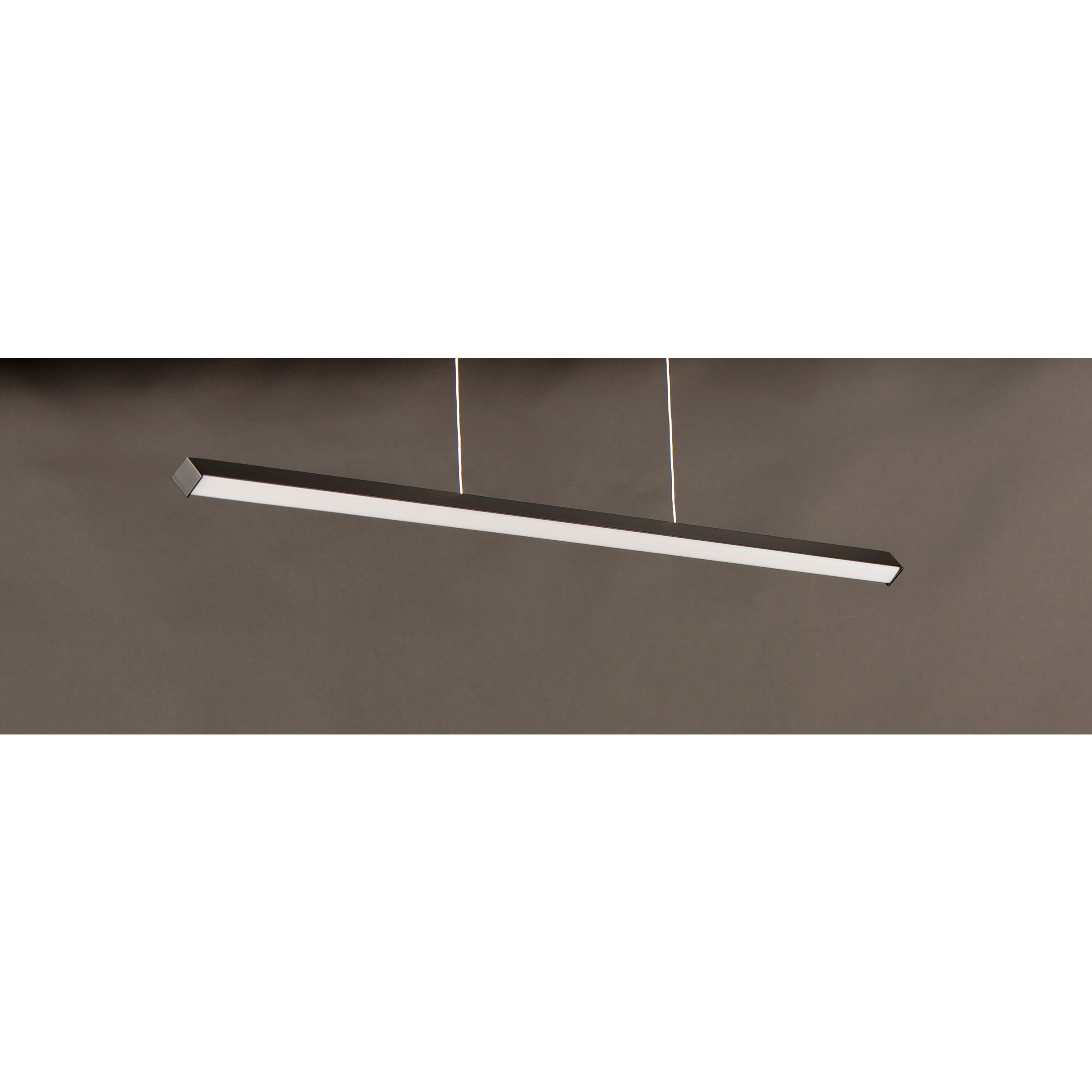 Hover LED 47.5 inch Black Multi-Light Pendant Ceiling Light