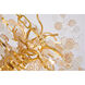 Canada 10 Light 20 inch Gold Chandelier Ceiling Light