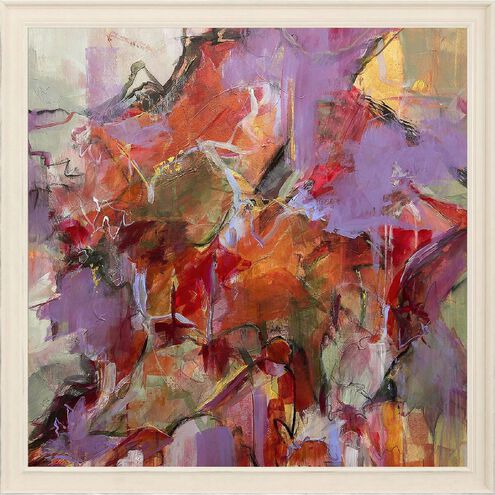 Abstract Collection Purple Framed Art
