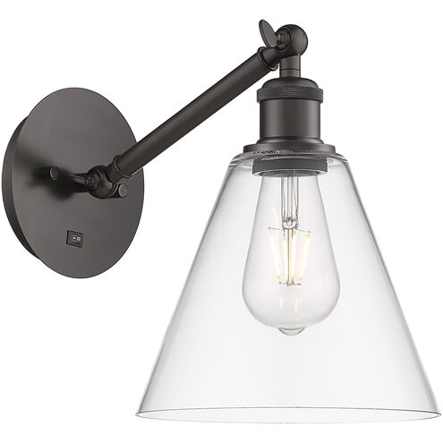 Ballston Cone 1 Light 8 inch Oil Rubbed Bronze Sconce Wall Light