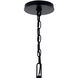 Malene 8 Light Black Chandelier Ceiling Light, 1 Tier Large
