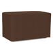 Sterling 20 inch Rich Chocolate Brown Ottoman