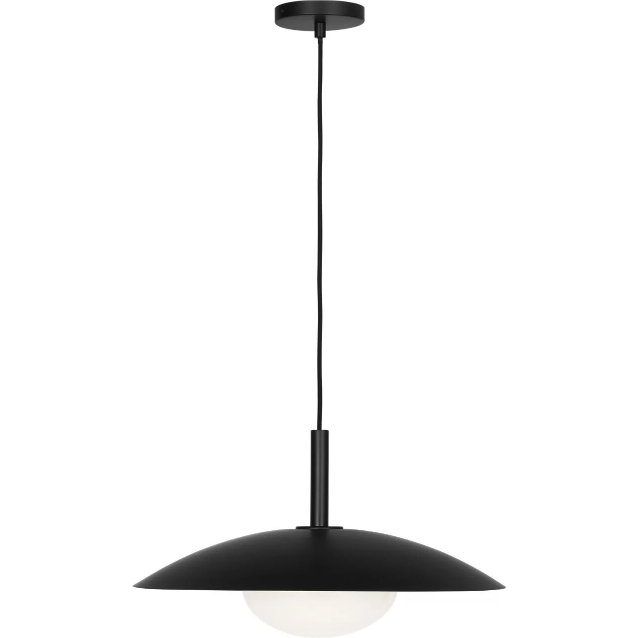Mont 1 Light 20 inch Midnight Black Pendant Ceiling Light in Incandescent