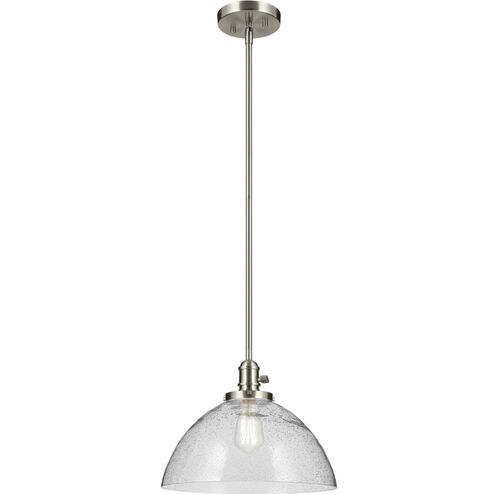 Avery 1 Light Brushed Nickel Pendant Ceiling Light