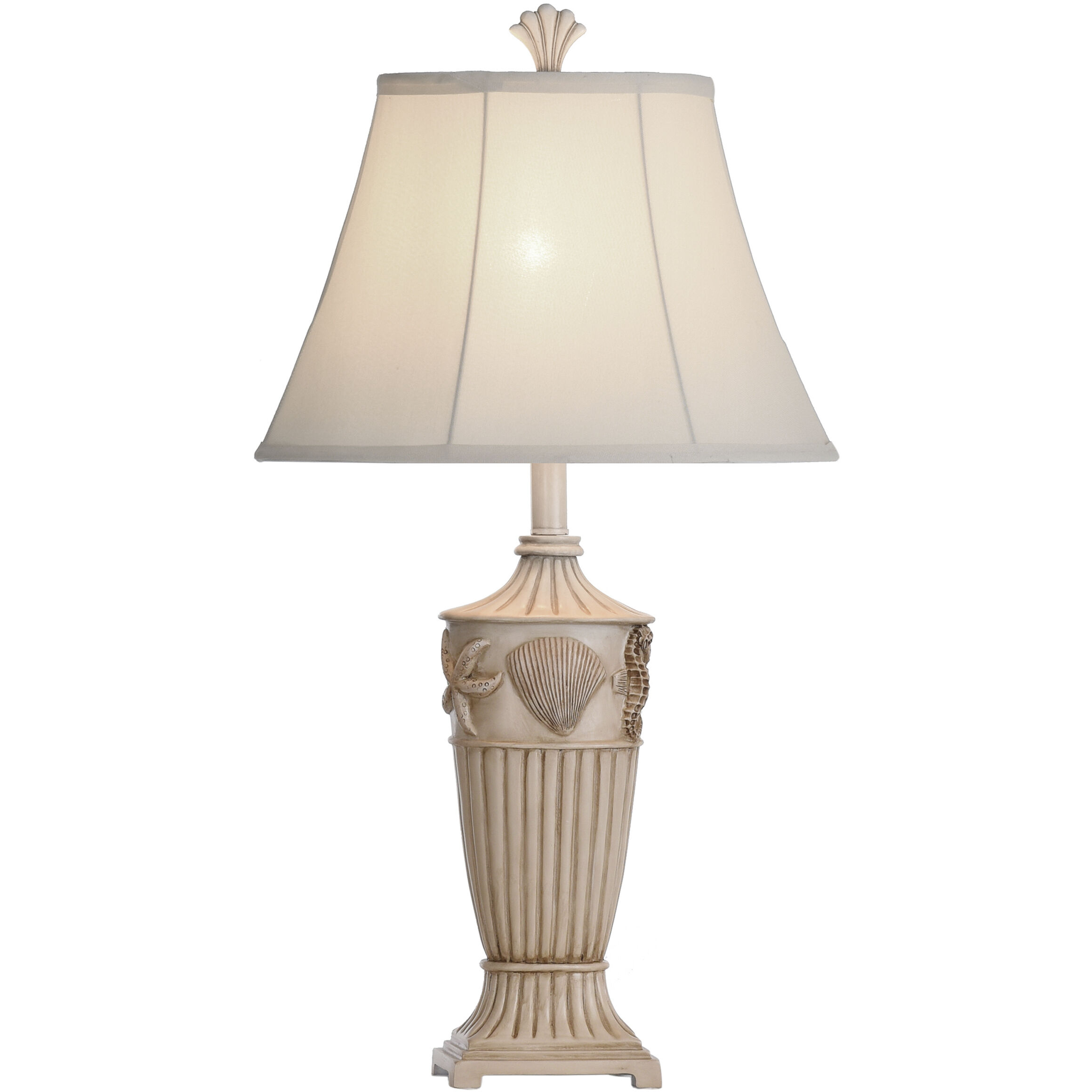 Signature 3 inch 100 watt Cream Table Lamp Portable Light