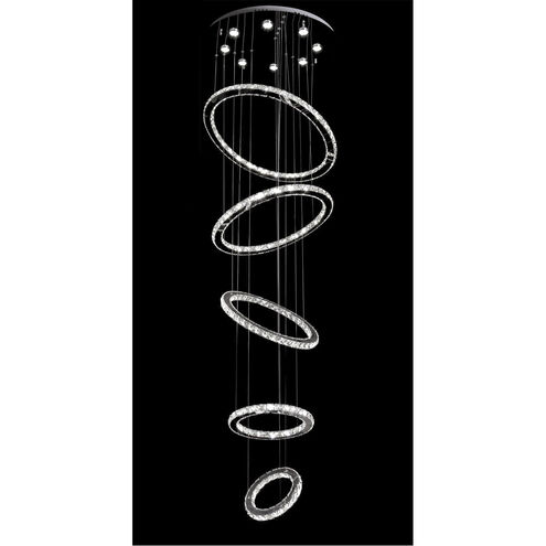 Canada LED 28 inch Chrome Pendant Ceiling Light