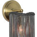 Nimes 1 Light 5.5 inch Black Wall Sconce Wall Light