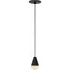Sean Lavin Cupola 1 Light 2.6 inch Nightshade Black Line-Voltage Pendant Ceiling Light