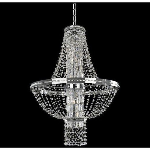 Capri 10 Light 31 inch Chrome Pendant Ceiling Light