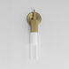 Reeds LED 5 inch Gold ADA Wall Sconce Wall Light