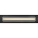 Lucien LED 24 inch Black Vanity Light Wall Light, Vertical