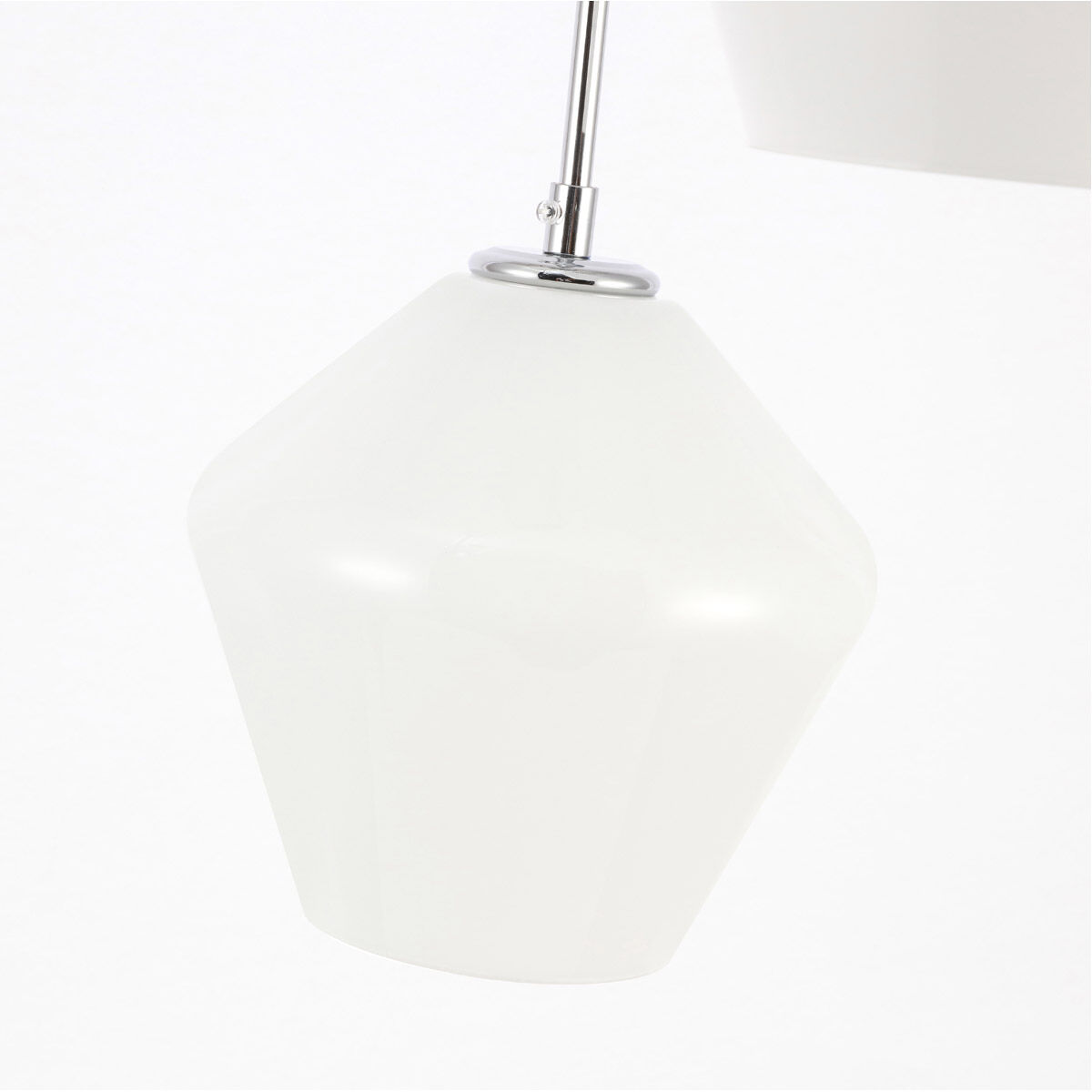 Gene 3 Light 18.1 inch Chrome Pendant Ceiling Light