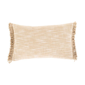Suri 20 X 12 inch Ivory/Khaki Pillow Kit, Lumbar