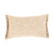 Suri 20 X 12 inch Ivory/Khaki Pillow Kit, Lumbar