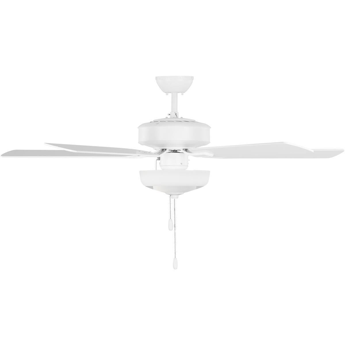 52 ''Modern 5-Blade Silent Smart Ceiling Fan With LED Lights And Remote Control, 3 Levels Of