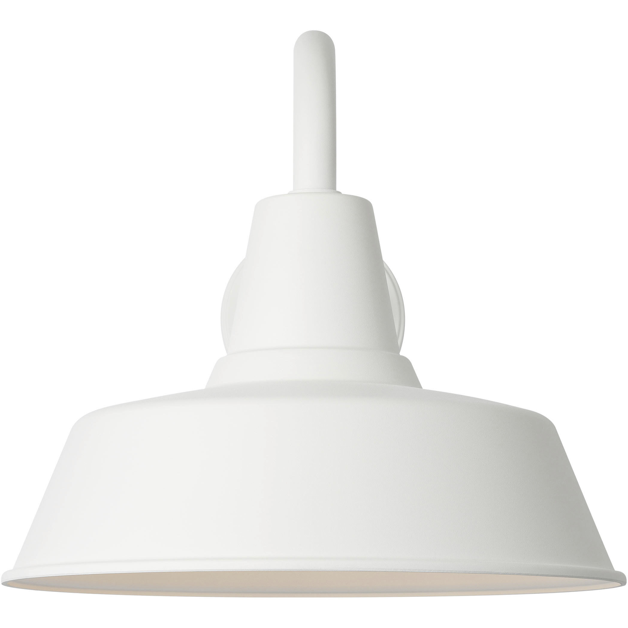 Sean Lavin Barn Light 1 Light 13.5 inch Outdoor Textured White Outdoor Wall Lantern