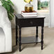 Barrett 24 X 19 inch Black Accent Table