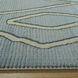 Eclectic Luxe 90 X 63 inch Blue Rug in 5 x 7