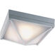 Harland 1 Light 12.5 inch Silver Outdoor Flushmount Lantern
