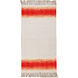 Shine 36 X 24 inch Bright Orange, Khaki Rug