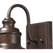 Marina 1 Light 8 inch Hazelnut Bronze Outdoor Wall Sconce
