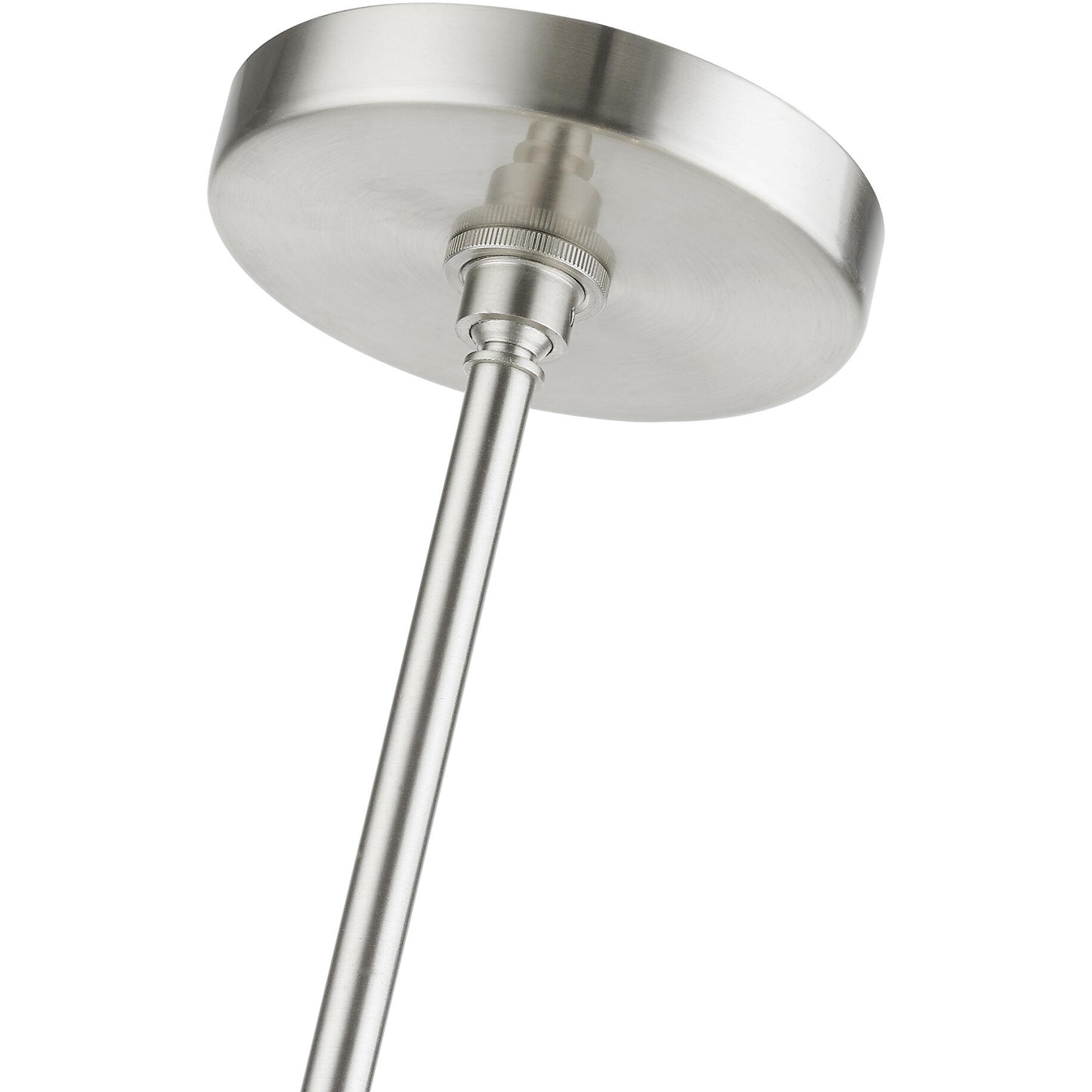 Uptown 6 Light 20 inch Brushed Nickel Pendant Chandelier Ceiling Light