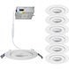 Lotos LED White Complete Kit Recessed Lighting