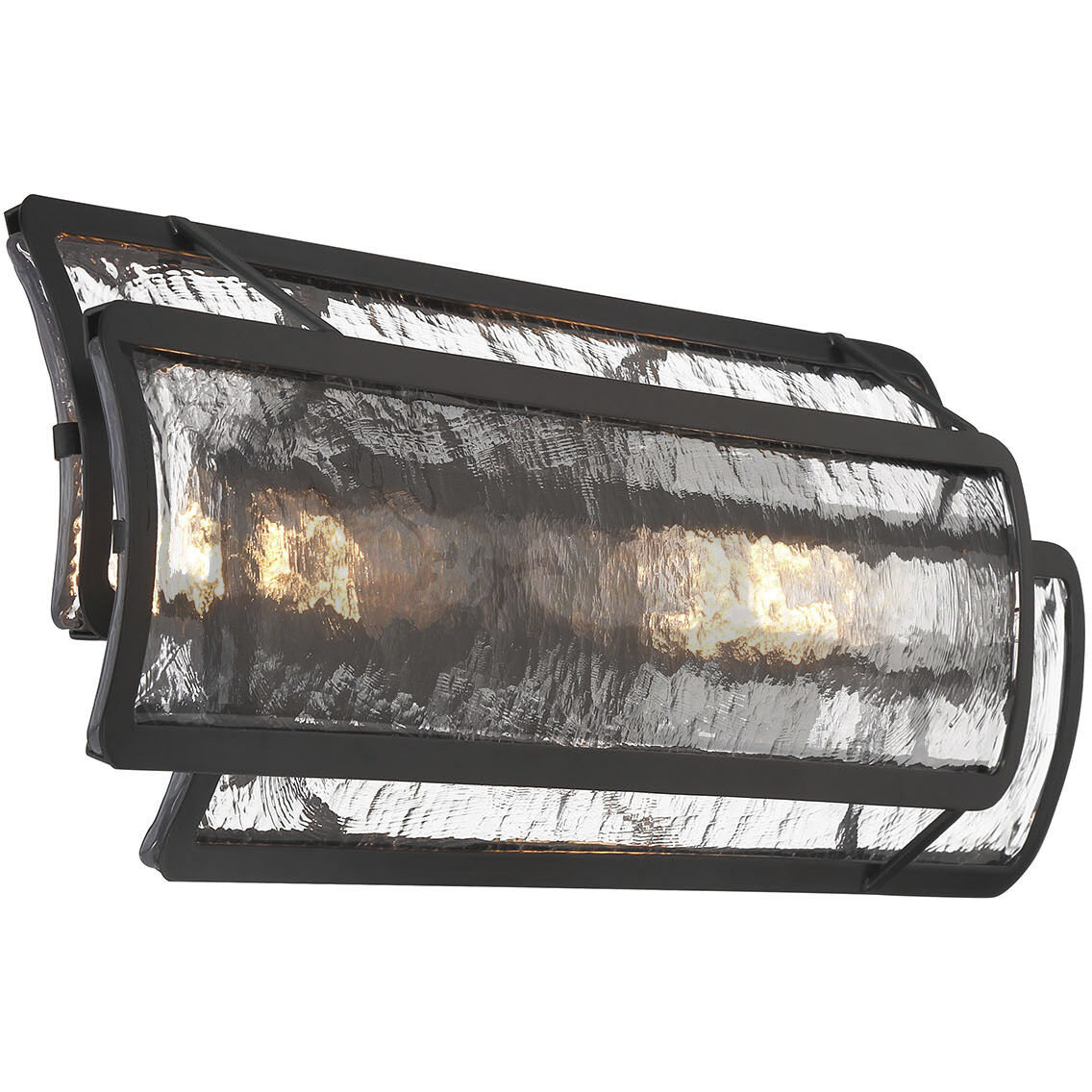 Bella Collina 2 Light 30 inch Coal Bath Vanity Wall Light