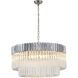 Canada 12 Light 31.5 inch Chrome Chandelier Ceiling Light