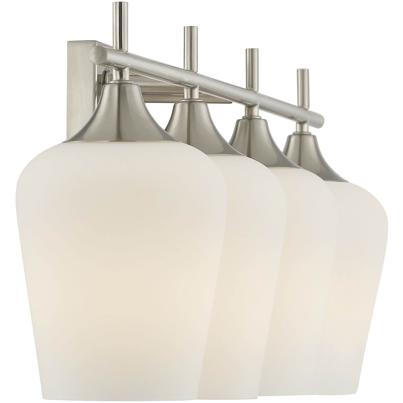 Octave 4 Light 28.75 inch Satin Nickel Bathroom Vanity Light Wall Light, Essentials