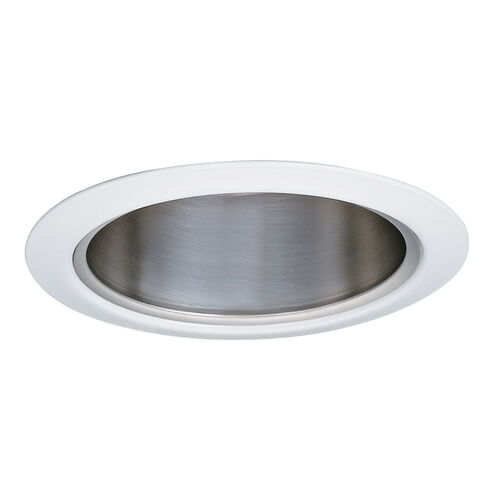 Signature Chrome & White Recessed Lighting Trim in Chrome/White