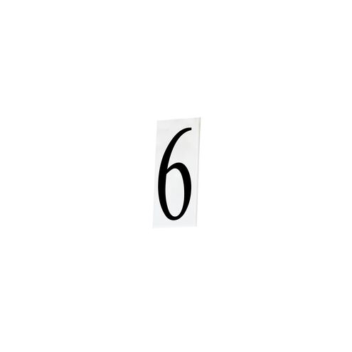 Address White Address Number Tile