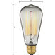 Medium ST58 Medium - E26 60 watt Bulb