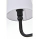 Colson 4 Light 36 inch Black Bath Sconce Wall Light