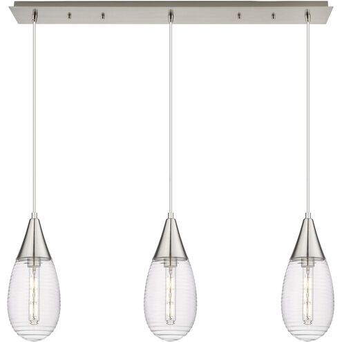 Malone 3 Light 37.75 inch Island Light