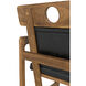 Buraco Clear coat Gloss Arm Chair
