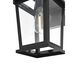 Cayman 1 Light 12 inch Black Outdoor Wall Sconce