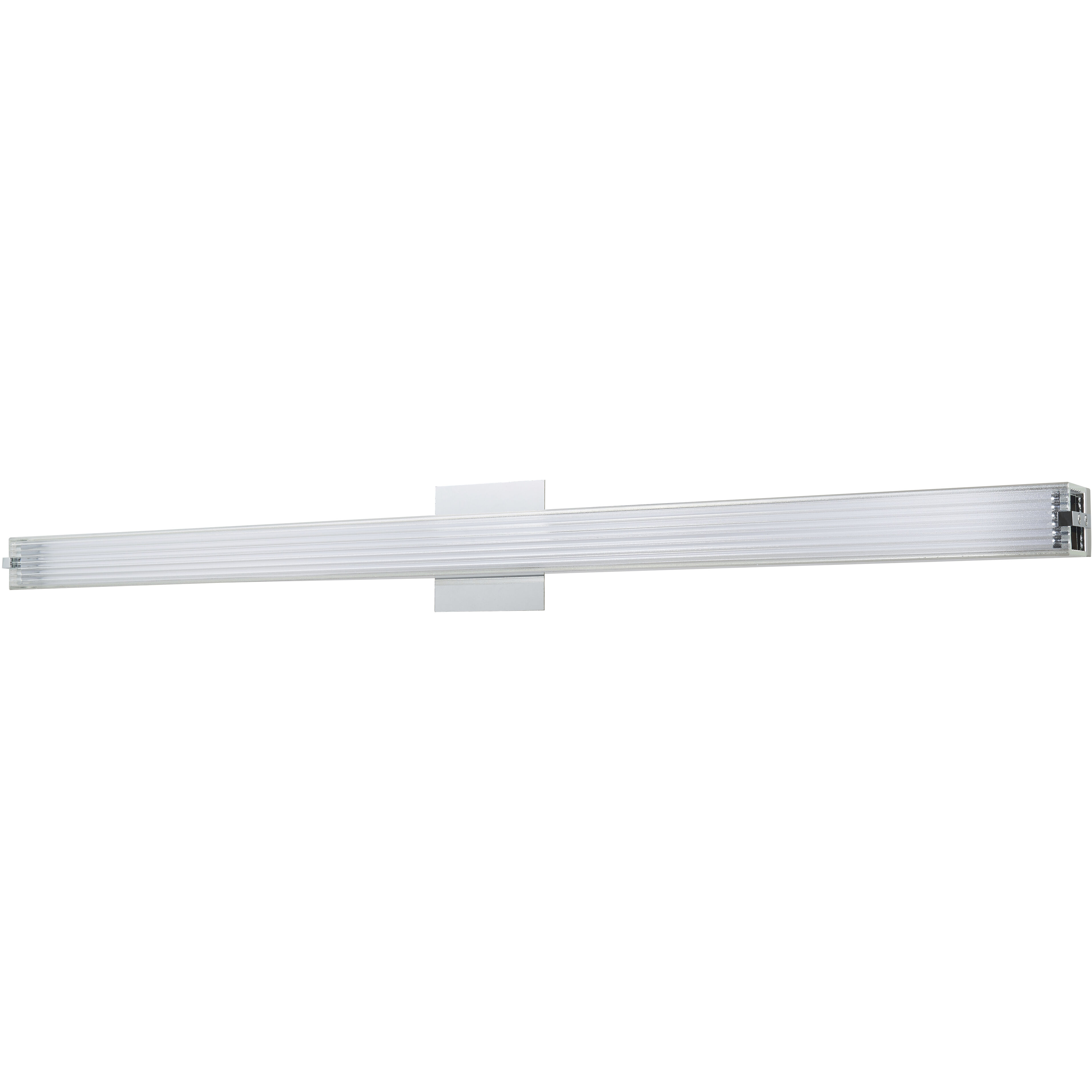Macie LED 40 inch Brushed Nickel Bath Vanity Light Wall Light